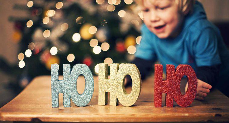 Santa neden "ho Ho Ho" Diyor?