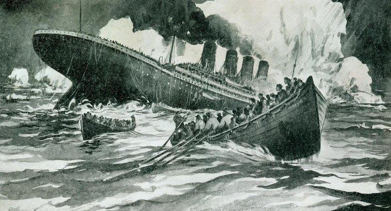 Sank Yaparken Titanik'te Kaç Kişi Vardı?