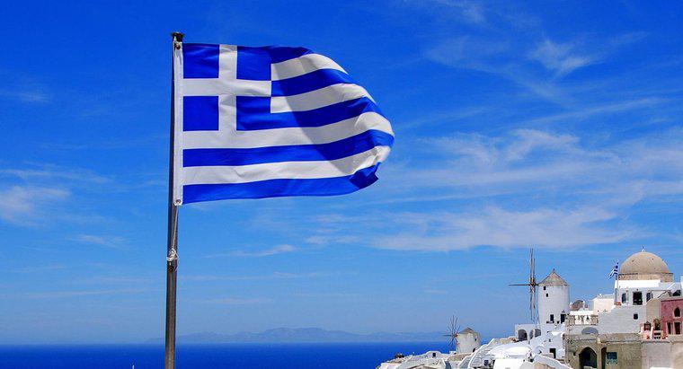 Yunan Bayrağındaki Renkler Ne Demek?