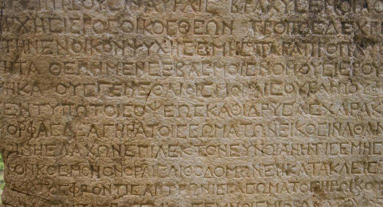 Eski Yunanlılar Hangi Dili Konuşuyor?