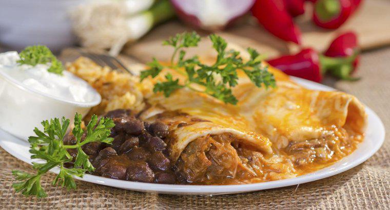 Hangi restoranların sığır eti enchilada tarifleri için bilinir?