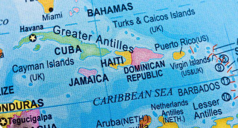 Karayipler'de kaç ülke var?