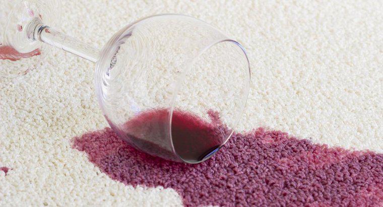 Yün Halıdan Kırmızı Şarap Lekelerini Nasıl Çıkarırsınız?