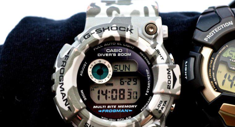 Casio G-Shock Watch'da Zamanı Ayarlama