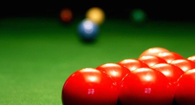 Snooker Balls değerinde kaç puan var?