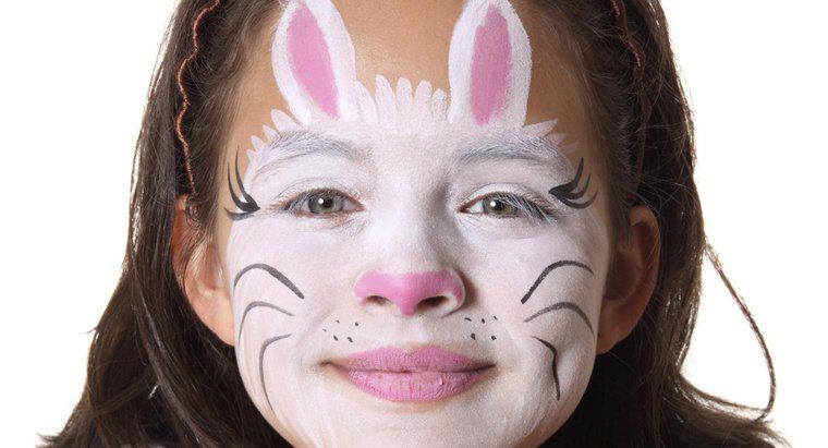 Bir Tavşan Gibi Görünmek İçin Yüzünü Nasıl Boyayabilirsin?