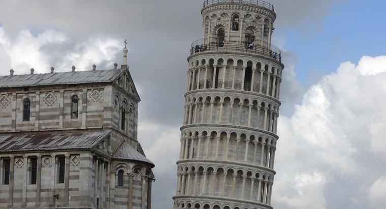 Pisa Kulesi'nin Hangi Malzemeden Yapıldığı?