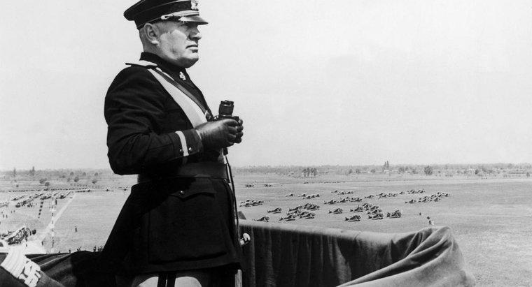 Benito Mussolini'nin İtalya İçin Hedefleri Neydi?