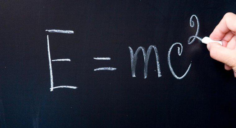 "E = mc²" ne anlama geliyor?