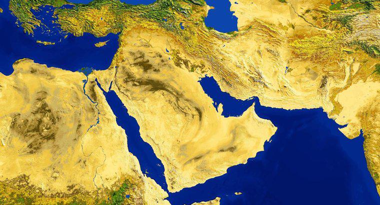Orta Doğu Nerede Bulunur?