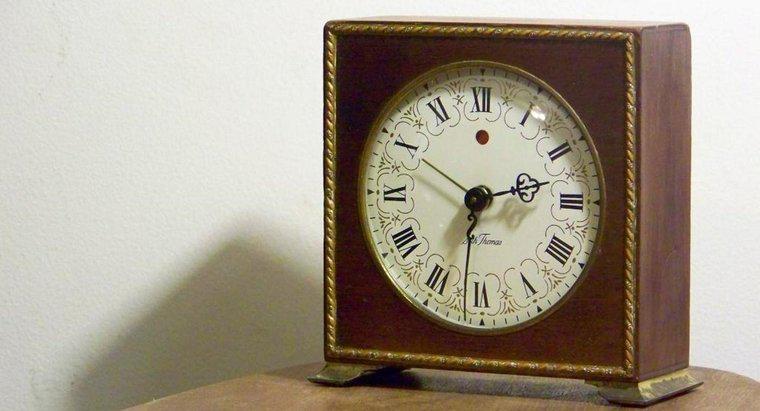 Seth Thomas Clock İçin Talimatlar Nelerdir?