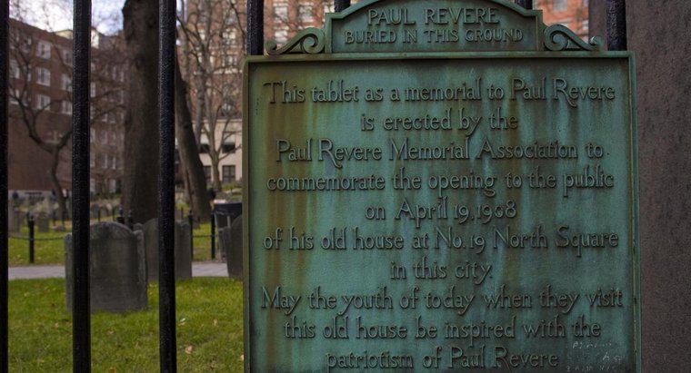 Paul Revere'nin Başarıları Neydi?