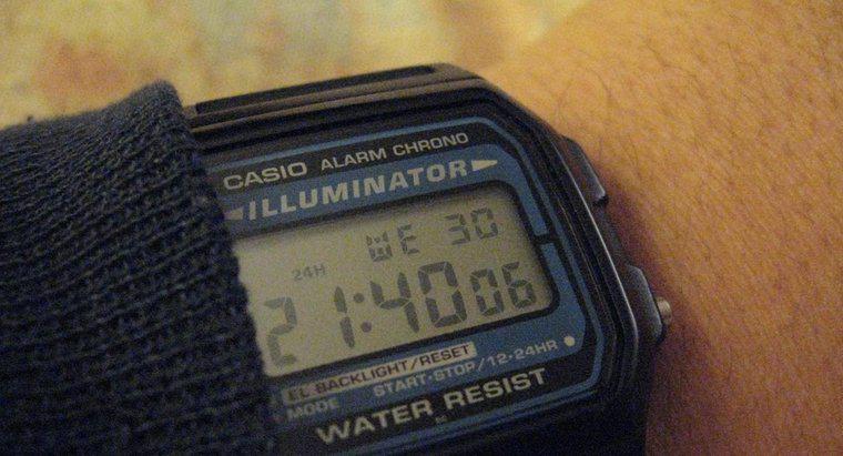 Casio Aydınlatıcı Saatine Zamanı Nasıl Ayarlıyorsunuz?
