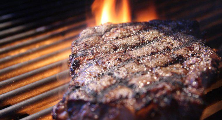 Bir Izgarada 1 İnç Kalın Biftek Orta Düzey Nadir Pişirmek Ne Kadar Sürer?