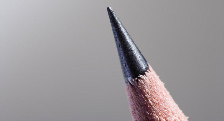 Bir Kalem İçindeki Kurşun Hangi Malzemeden Yapılır?