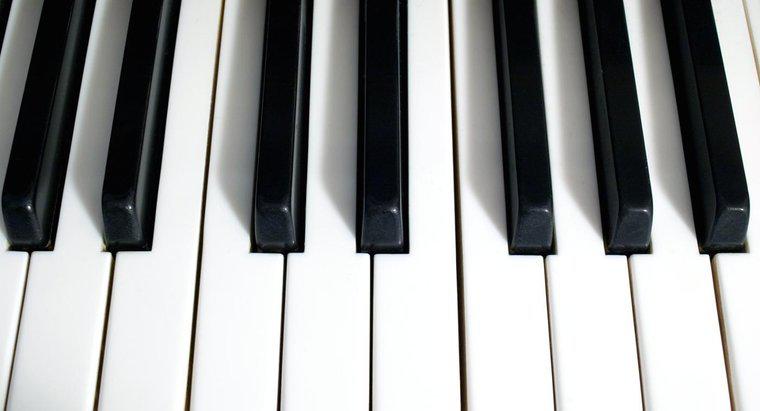 Piyano Tuşları Ne Yapılır?