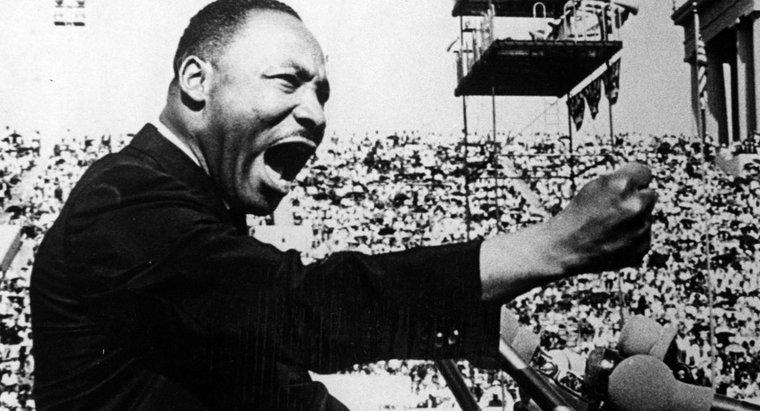 MLK, "Bir Rüyam Var" konuşmasını nerede verdi?