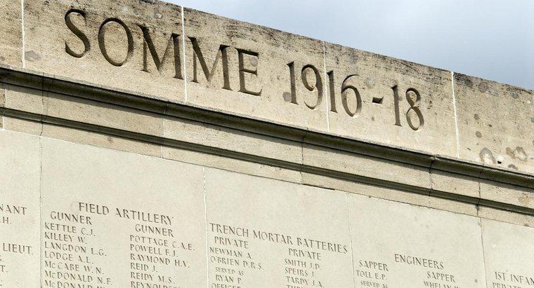 Somme Muharebesinde Kaç Kişi Öldü?